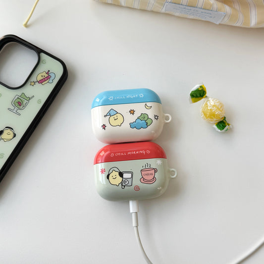 Second Morning Chill Day Airpods Case