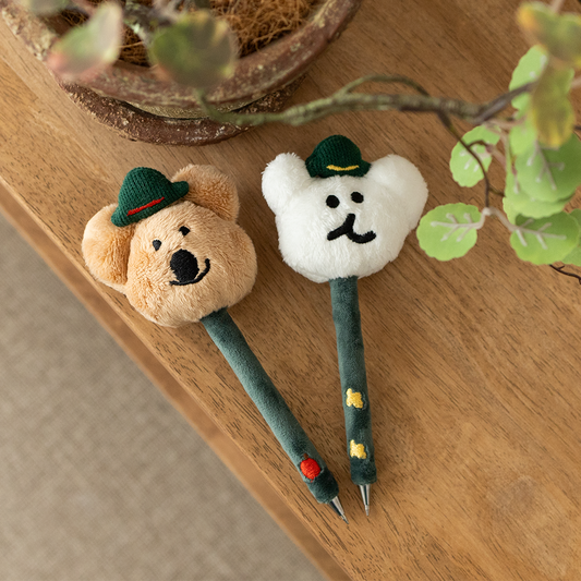 Dinotaeng Quokka & BOBO in the Woods Plush Pen