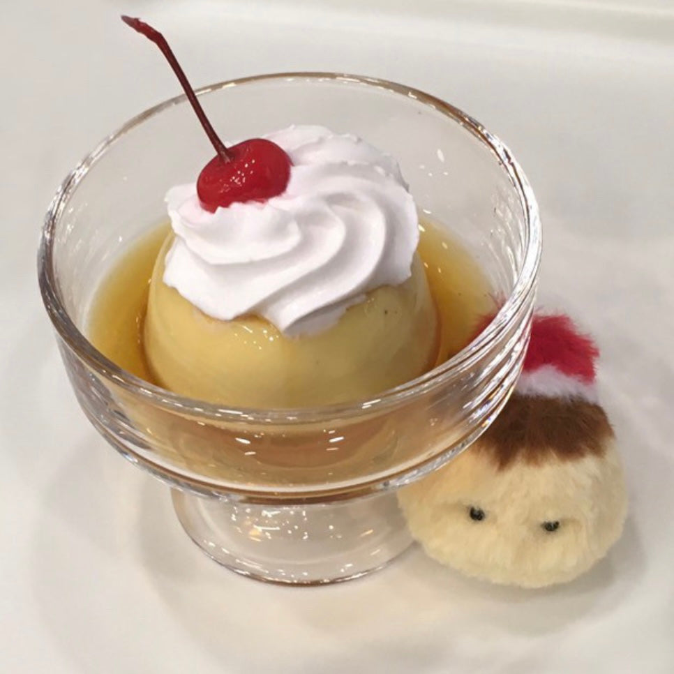 Rmooa Mini Pudding (Light yellow) Keyring
