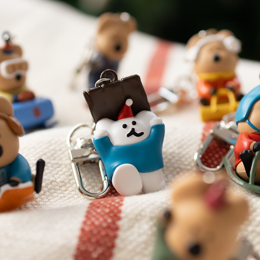Dinotaeng COCOCUP - Ice Sledging Keychain (7款)
