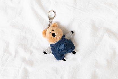 Dinotaeng COCOCUP Flat fur Keychain 公仔鎖匙扣 (7款)