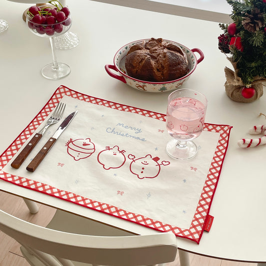 Second Morning Christmas Table Mat