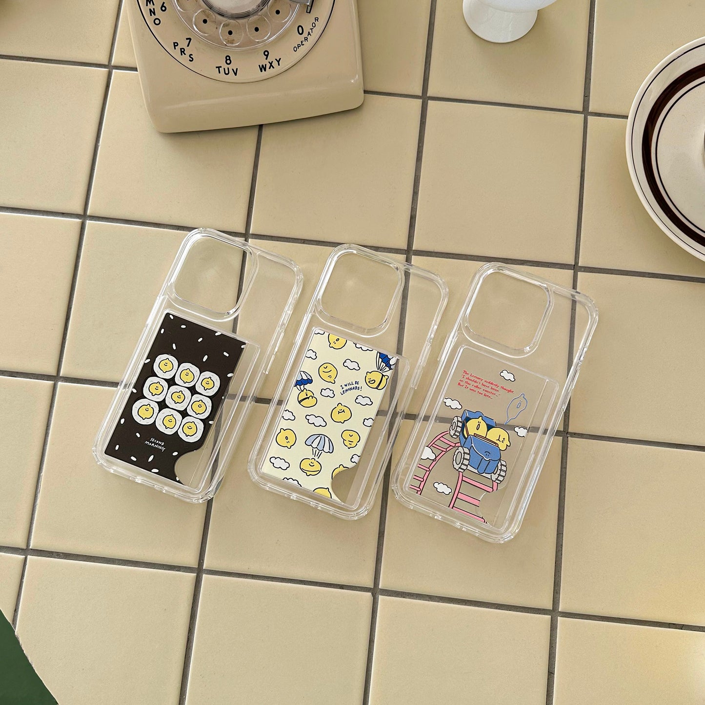 Second Morning Kimbap Jelly Card Case