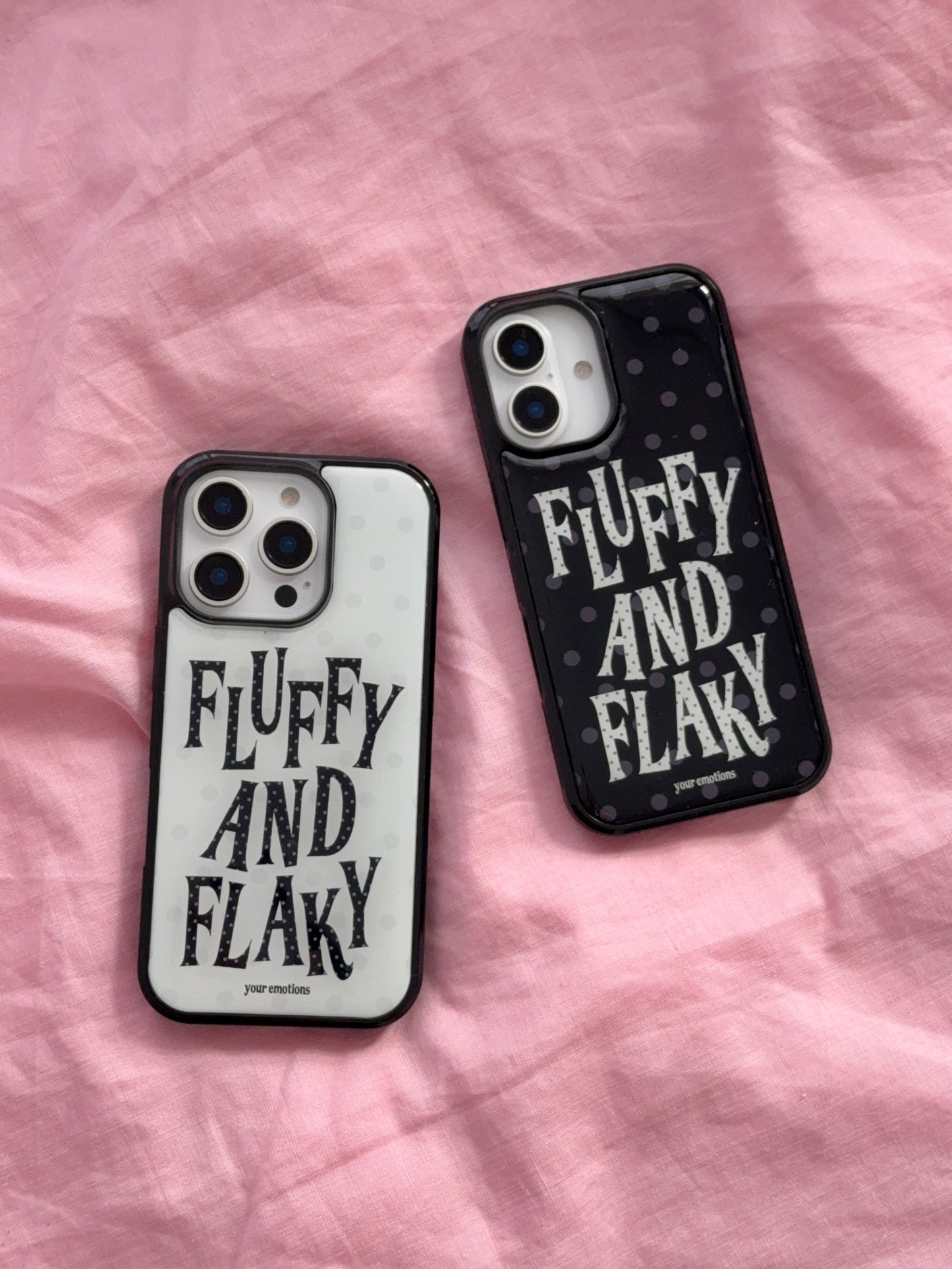 Your Emotions Fluffy and Flaky Epoxy Case (2色)