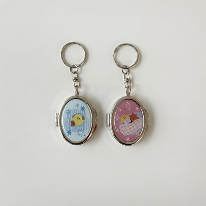 Second Morning Pendant Mirror Keyring (2款)