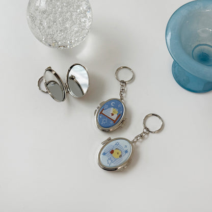 Second Morning Pendant Mirror Keyring (2款)
