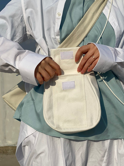 MONTEMPS Signature mini Bag -White