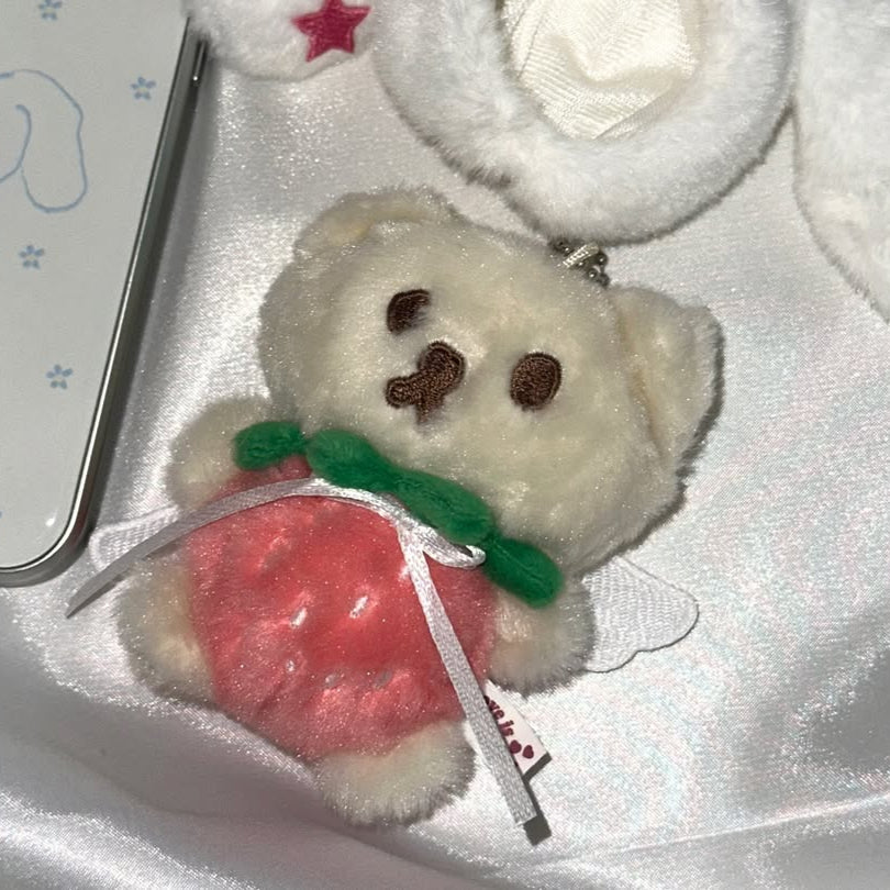 Mazzzzy Strawberry Muffin Keyring