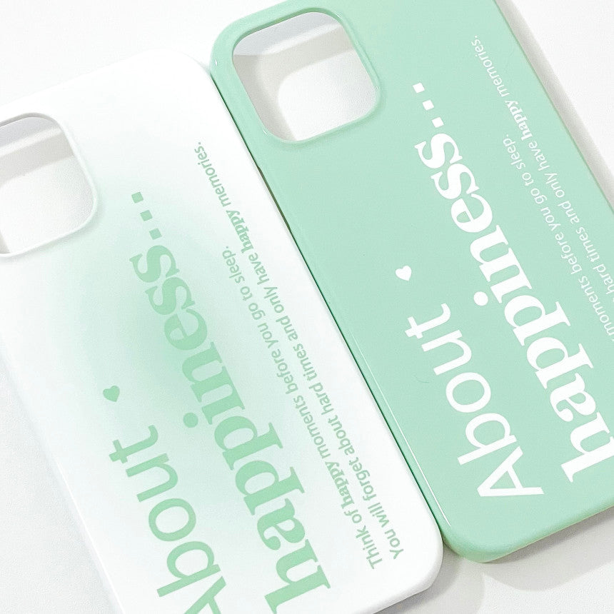 Lily Daily About Happiness(mint) Hard Case (2色)