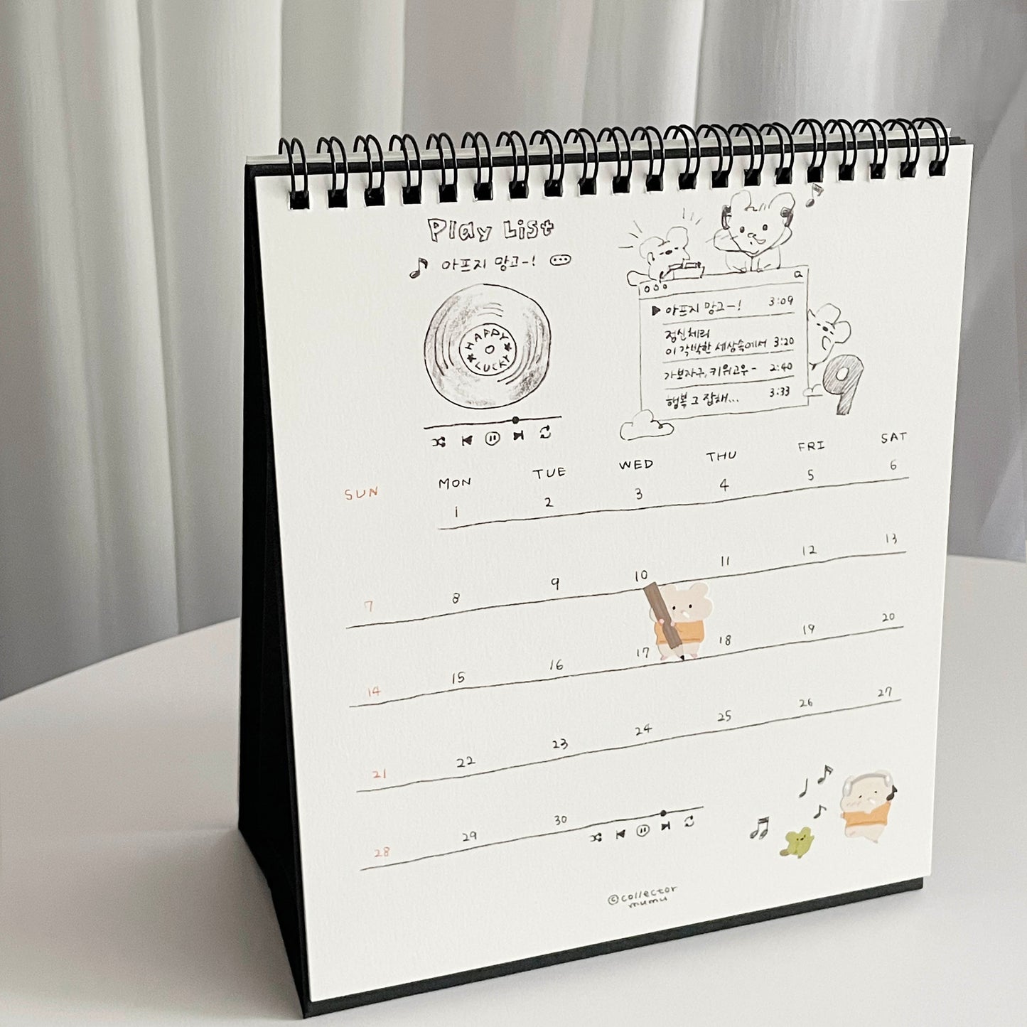 Collector Mumu 2025 Calendar