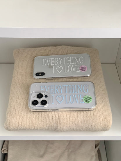 【Custom 自訂款】Your Emotions Everything I Love Phone Case