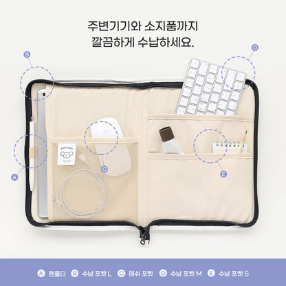Romane Little Paper Open Ipad Pouch (11 inch)