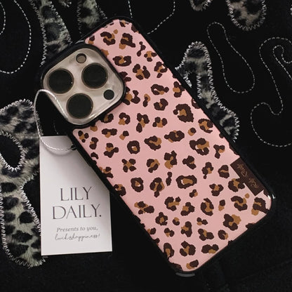 Lily Daily Leopard (Pink) Epoxy Bumper Case