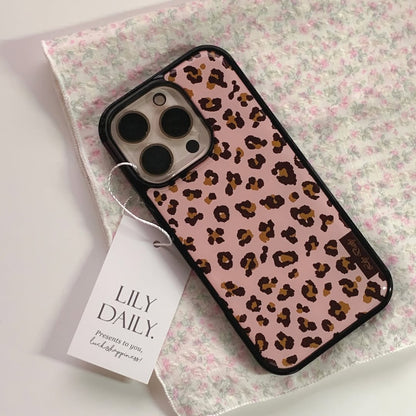Lily Daily Leopard (Pink) Epoxy Bumper Case
