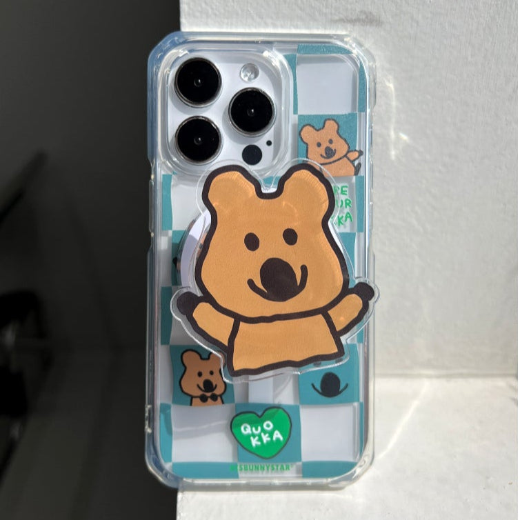 【Set】Disbunnystar 格仔Quokka Premium Magsafe Case+Tok