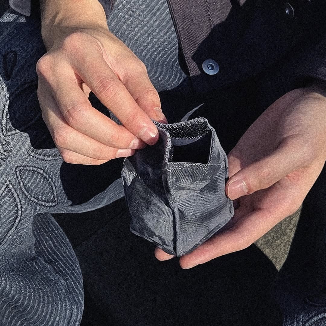 Momello Lunar Mini Milk Keyring Pouch