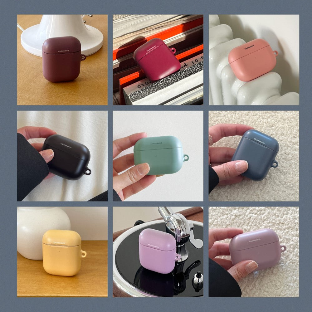 F/W Modern Muji Airpods Case (Hard 硬殼) (13色)