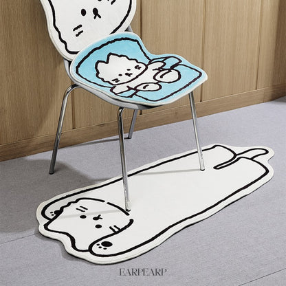 Earp Earp Mansae Chichi Rug 萬歲貓貓地氈