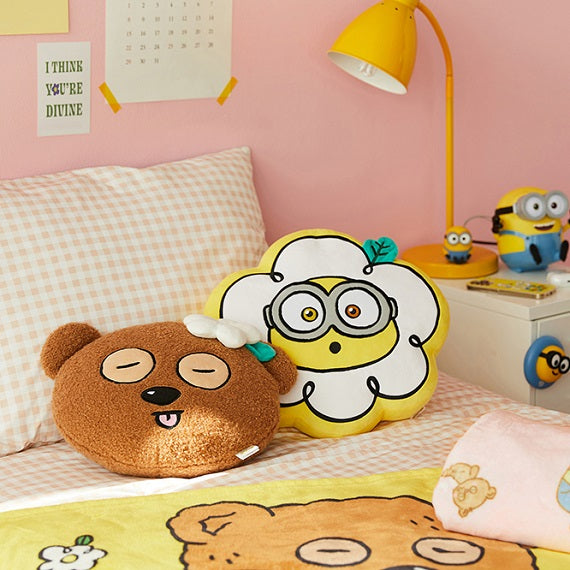 【現貨95折】Minions Bello Daisy Cushion #Tim