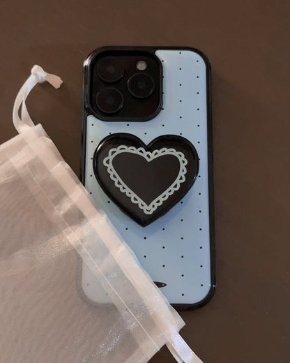 Lily Daily Tiny Dots (Iceblue) Epoxy Bumper Case