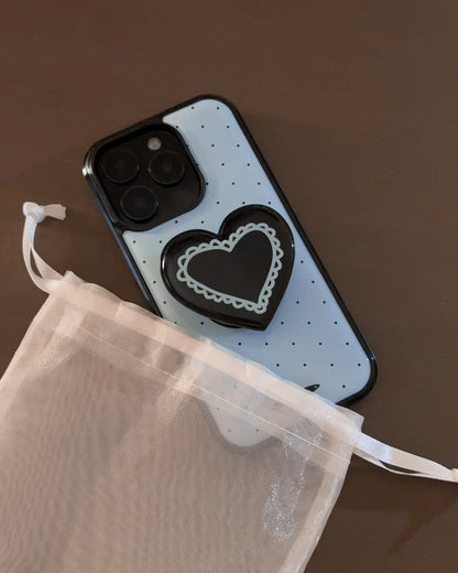 Lily Daily Tiny Dots (Iceblue) Epoxy Bumper Case