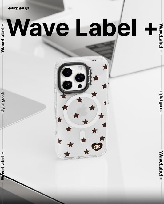 [MAGSAFE] MELLOW STAR-CLEAR(Wave Label+ Case)