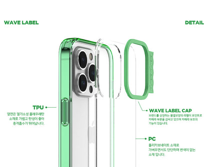 ENERGY COVY-GREEN (Wave Label Clear Case)