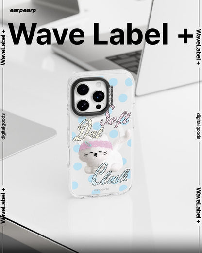 [MAGSAFE] SOFT DOT CLUB-CLEAR (Wave Label+ Case)