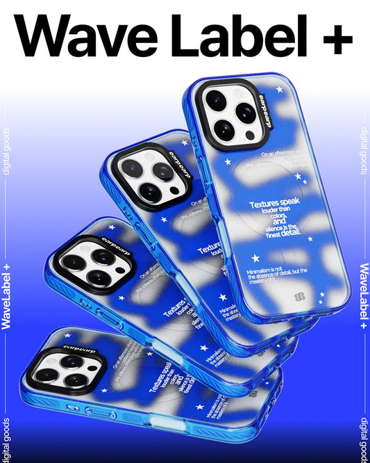 [MAGSAFE] GRAFFITI HUNT-BLUE (Wave Label+ Case)