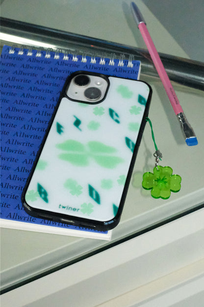 Twiner Lucky Clover Phone Case (Epoxy)