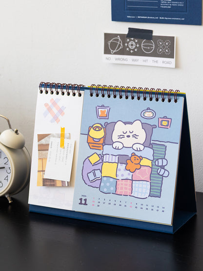 【新上架優惠🐱】Romane 2026 Brunch Brother Desk Calendar