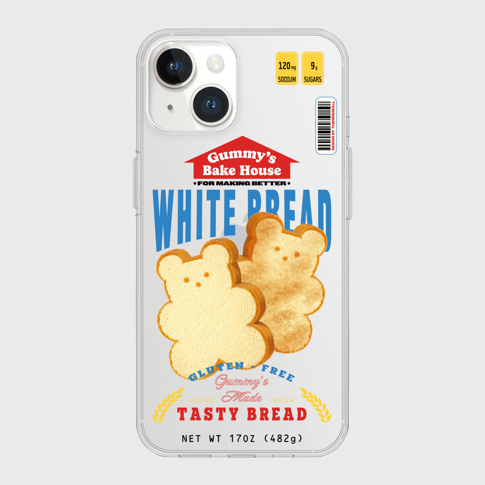 Bread Gummy Phone Case (Clear/Tank Clear 透明/透明Tank款)