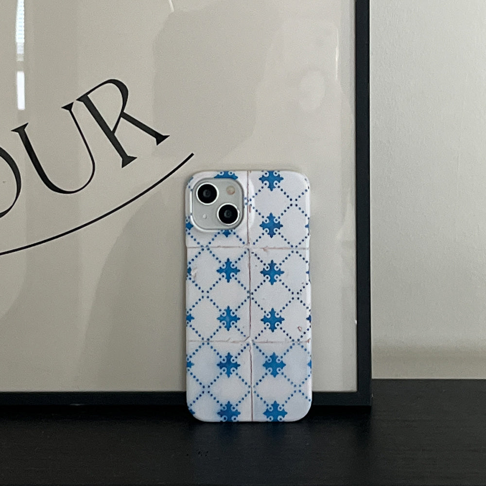 Old White Tile Phone Case (Hard 普通硬殼)