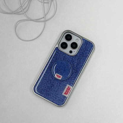 【Set】Denim Color Label (Silver Bumper) + Epoxy Tok