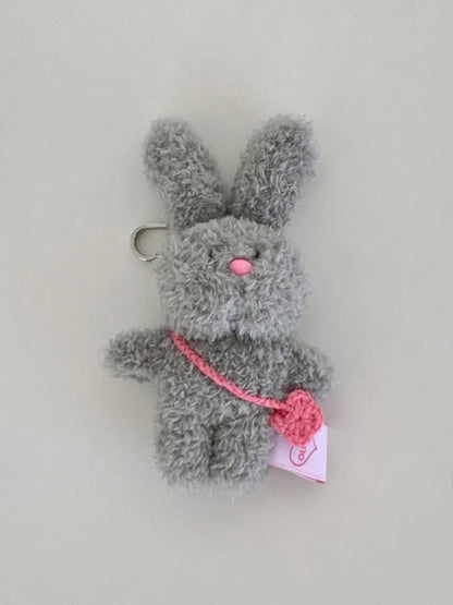 Olivet Mini Fluffy Rabbit Keyring (올톡이) (2色)