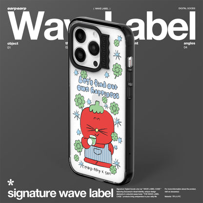 [EARP EARP X SEN] (Wave Label Clear Case) (13款)