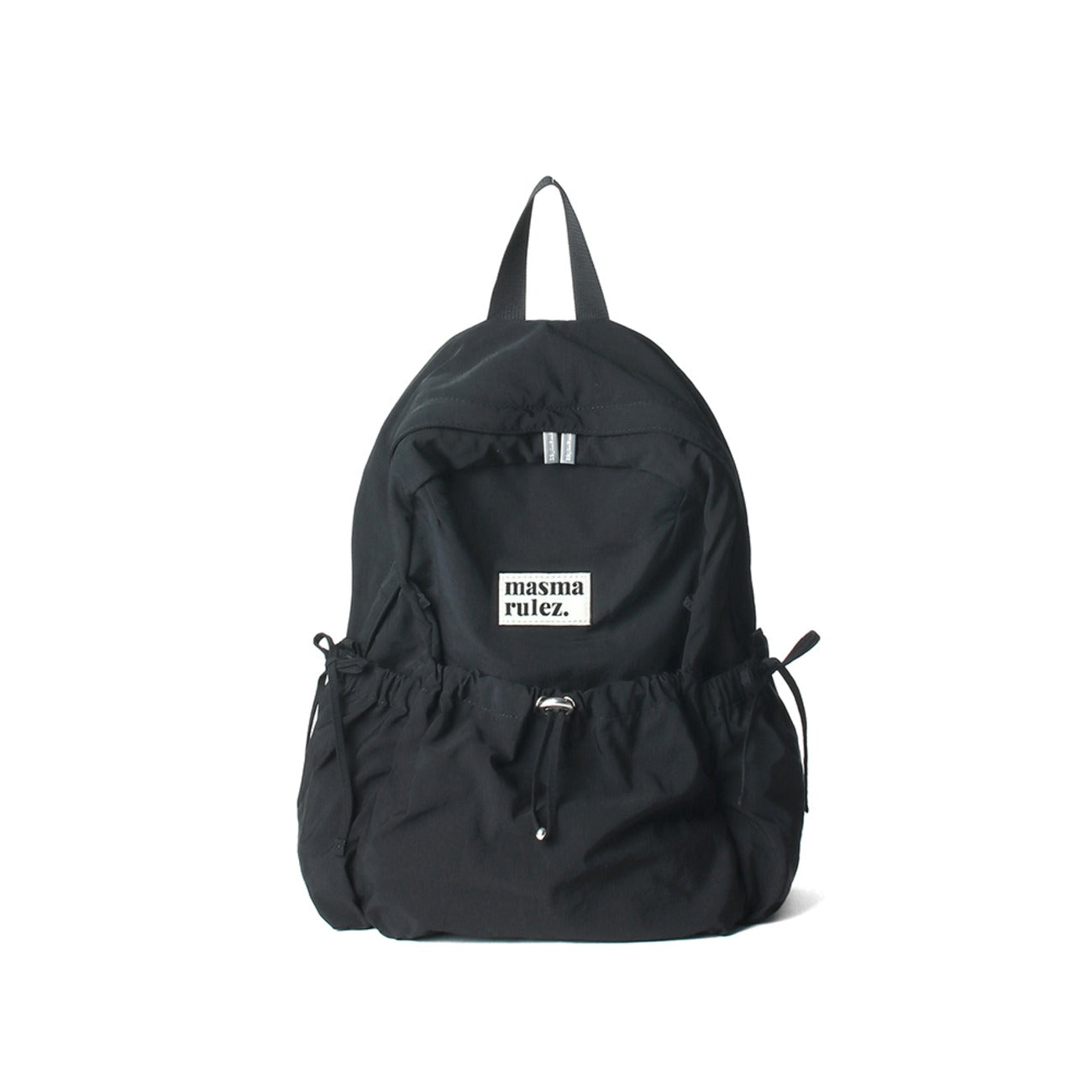 Masmarulez Mini ver. Ribbon Pocket Backpack_Black
