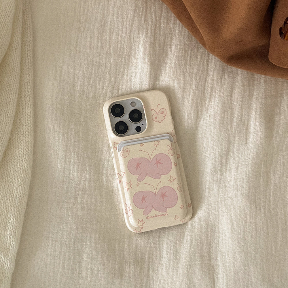 Mellow Butterfly Phone Case (Hard/Card Storage/Magsafe)