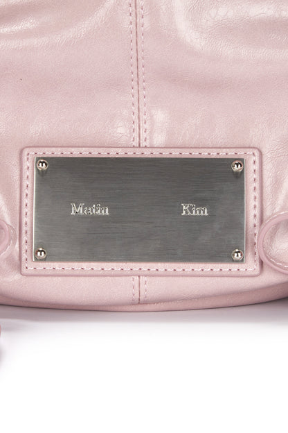 MATIN KIM HALF SHIRRING RIBBON ROUND BAG (6色)