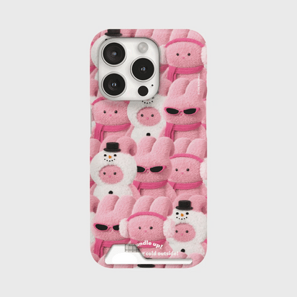 Pattern Windy Bundle Up Phone Case (Hard/Card Storage)
