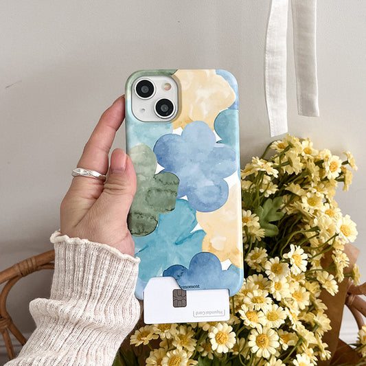 Dreamy Pond Splash Phone Case (Hard/Card Storage)