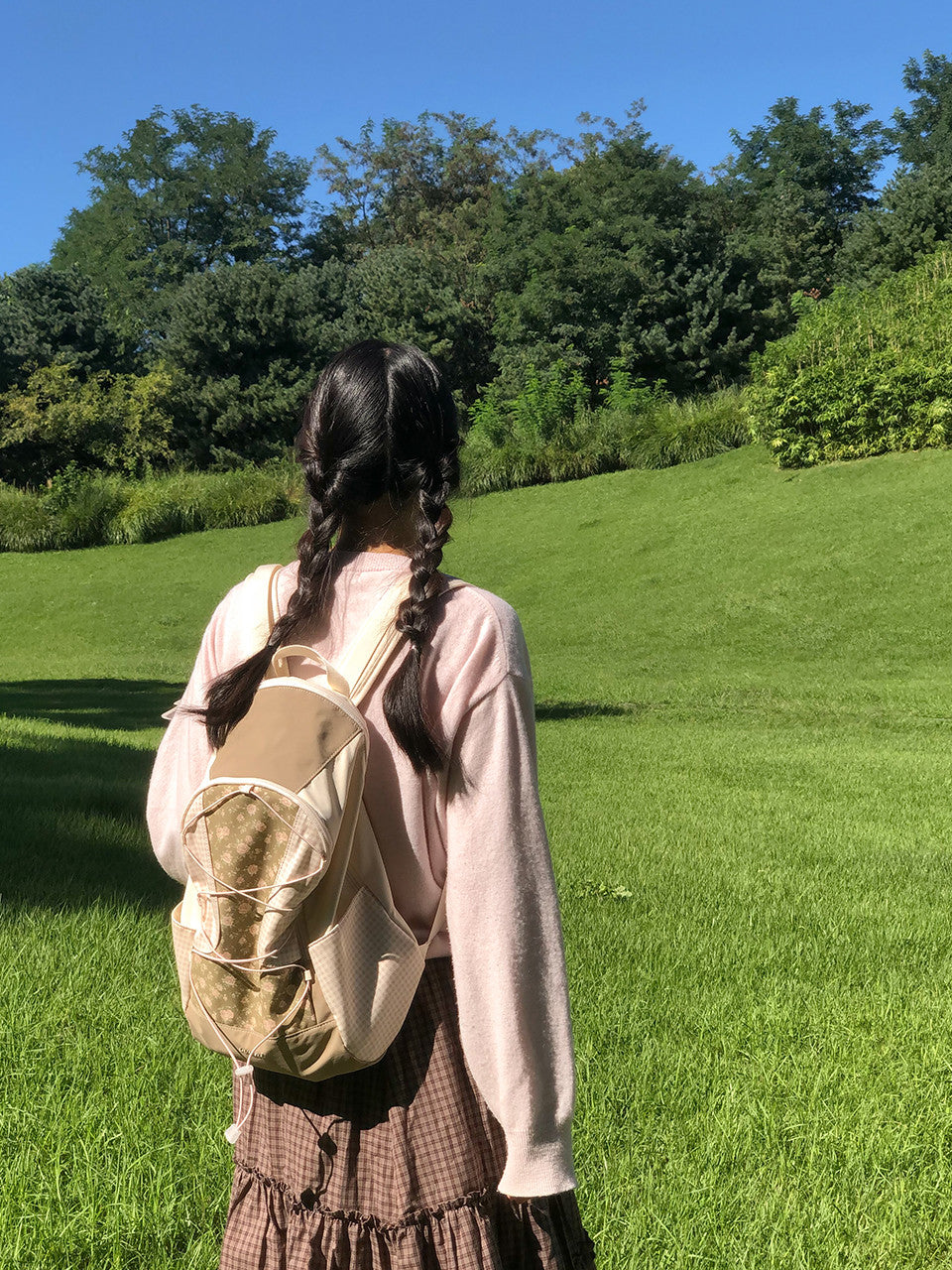 Ovuni Cottage backpack - Vintage Rose