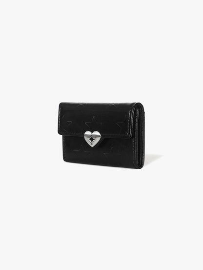 Fennec Twinkle Flap Wallet - Black