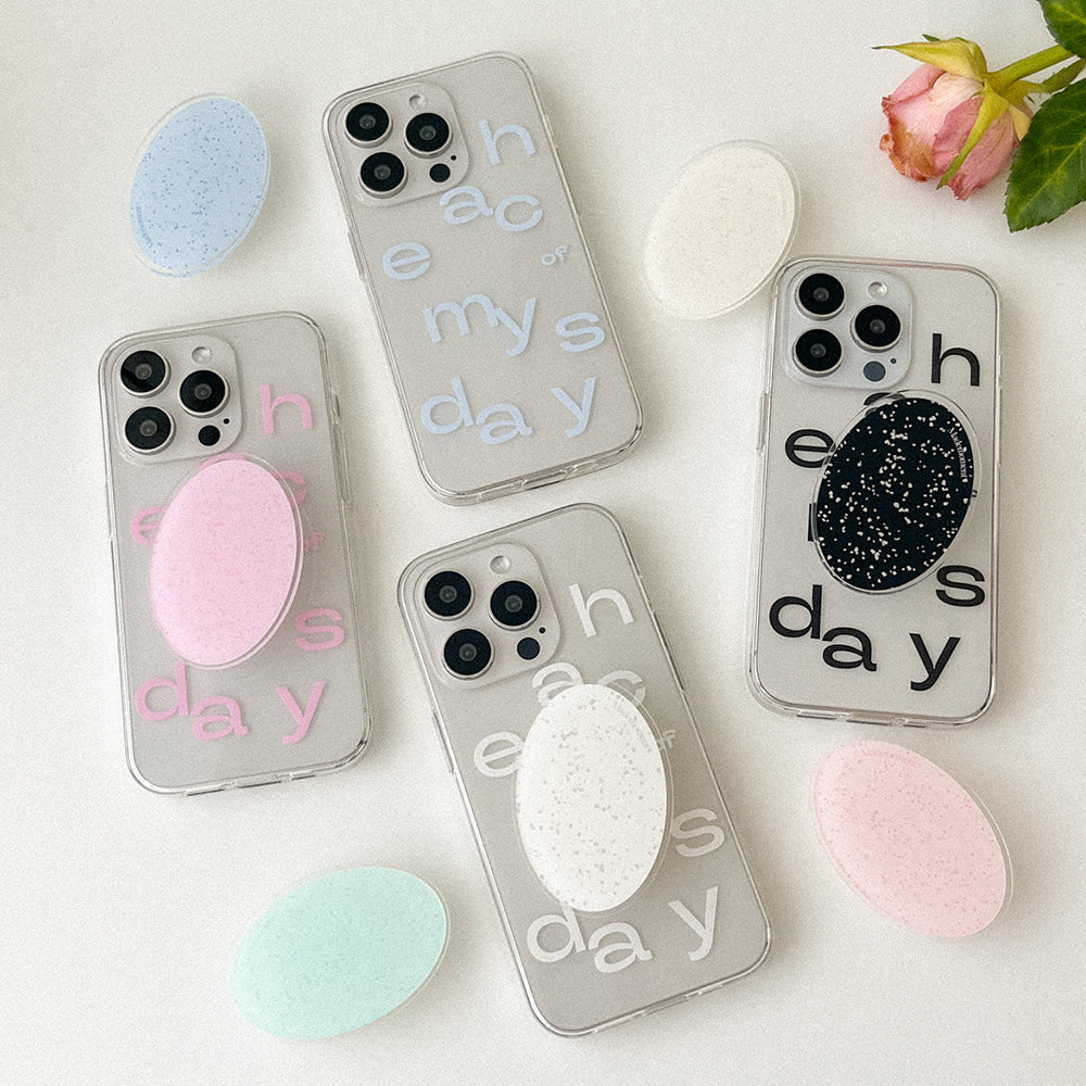 Each of Day Phone Case (Clear/Tank Clear/Clear card storage) (4色)