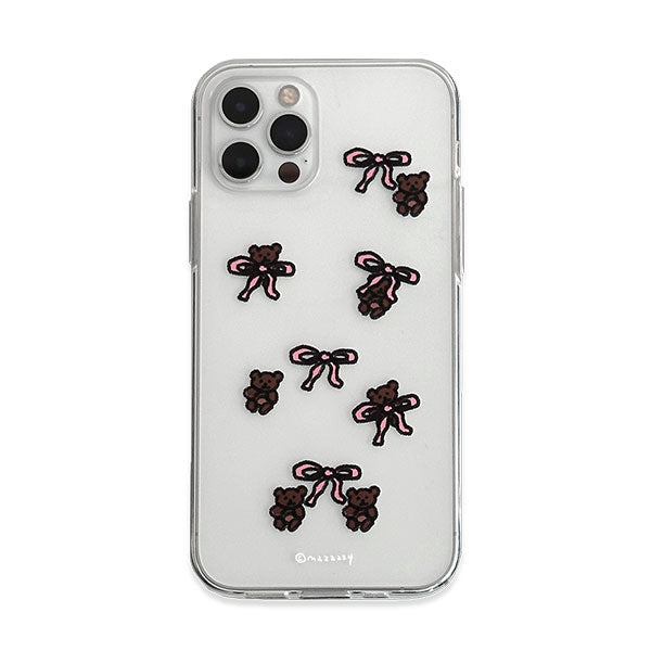 Mazzzzy Teddy Bear Phone Case (Jelly/Jelly Hard/Magsafe)