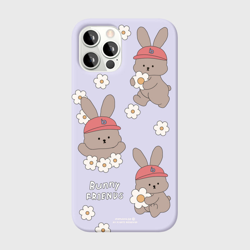 559 Friends Bunny B Purple Phone Case (Hard 普通硬殼)