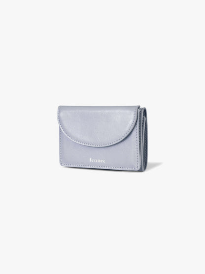 Fennec Crinkle Halfmoon Mini Wallet -Misty Lavender