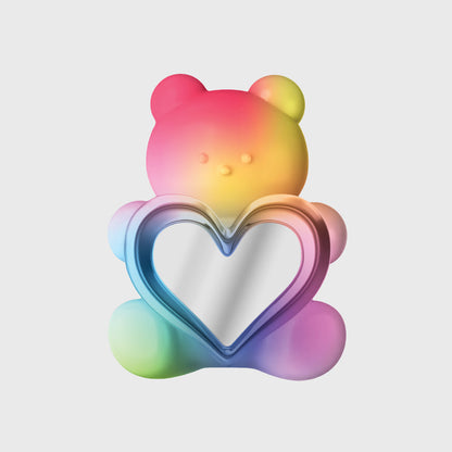 【9折加購✨】Theninemall rainbow heart gummy mirror tok