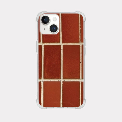 Old Brown Tile Phone Case (Clear/Tank 透明/透明Tank款)