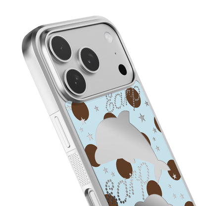 DOLPHIN-SILVER (MIRROR BUMPER CASE)